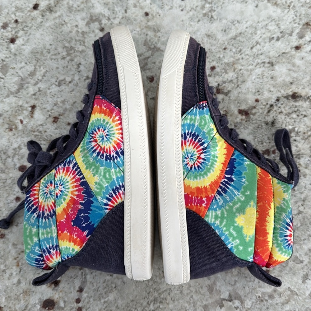 BILLY Colorful High-Top Kids Sneakers. SIZE 6M - Picture 3 of 9